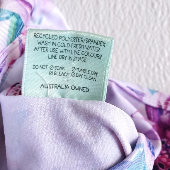 Will & Fox 2 Piece Swim Tankini & Diaper Floral Baby Girls 0-36 Months - Picture 5 of 9